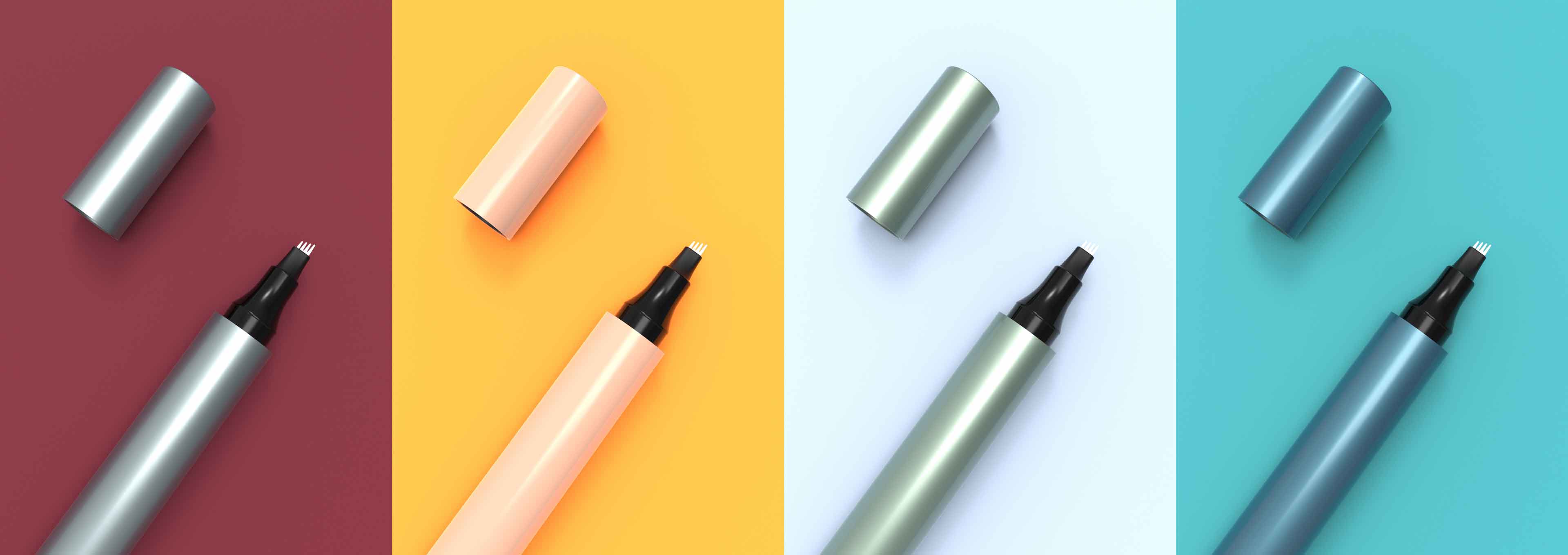 Mondjon búcsút egy halom sminkeszköztől! Ezzel a kétvégű szemöldökceruzával és kontúrkefével még a kezdők is természetes formájú szemöldököt készíthetnek. Mondjon búcsút egy halom sminkeszköztől! Ezzel a kétvégű szemöldökceruzával és kontúrkefével még a kezdők is természetes formájú szemöldököt készíthetnek.